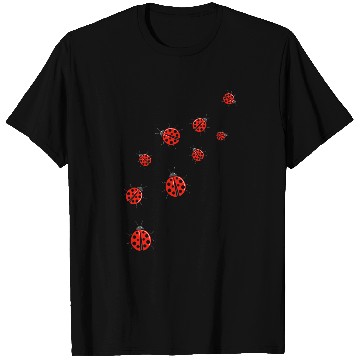 Discover Ladybug Lover Flying Insect Future Entomologist T-Shirts
