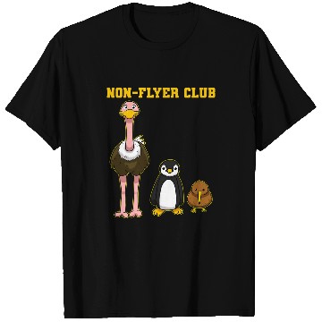 Discover Penguin Pet NonFlyer Club Kiwi Penguin Bird Bouquet T-Shirts