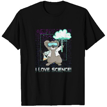Discover Koala Pet I Love Science Nerd Geek Chemistry Scientist Koala Bear T-Shirts