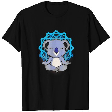 Discover Koala Pet Zen Buddhism Meditation Koala Lover Women Yoga T-Shirts