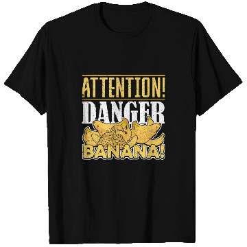 Discover Python Pet Snake Attention Danger Banana Ball Python T-Shirts