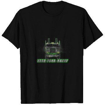 Discover Truck Fun vintages Old School Trucker Cabover Semi T-Shirts