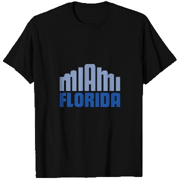 Discover Architect Job Miami Florida Souvenir Art Deco Architecture Typography T-Shirts