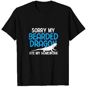 Discover Bearded Dragon Pet Sorry BeardedLizard Ate My homesworkfunny Lizardmom T-Shirts