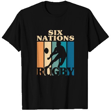 Discover Sport Rugby 6 Nations englands France Wales Scotland Italy Ireland 2 T-Shirts