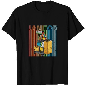 Discover Cleaning Janitor Quote for a Janitor T-Shirts
