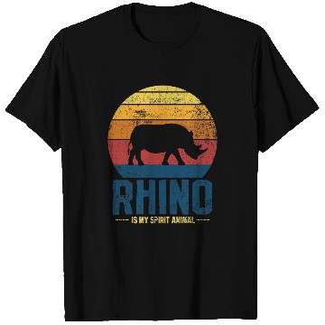 Discover Rhino Pet Rhinoceros Vintage T-Shirts