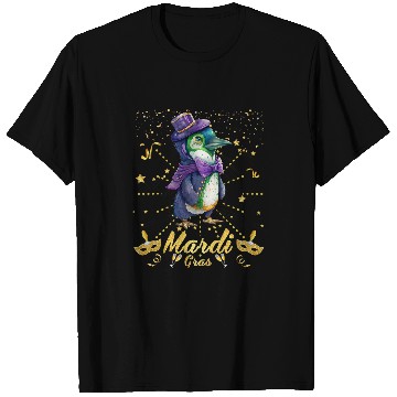 Discover Penguin Pet Party 2Mardi Gras Madness with a Cold Twist T-Shirts