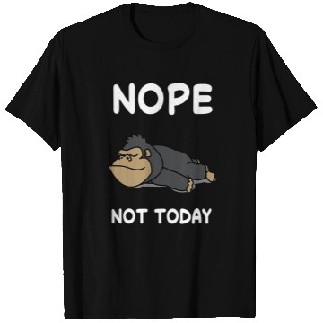 Discover Gorilla Pet Nap Sleeping Sleep Pajamas Pajama 31 T-Shirts