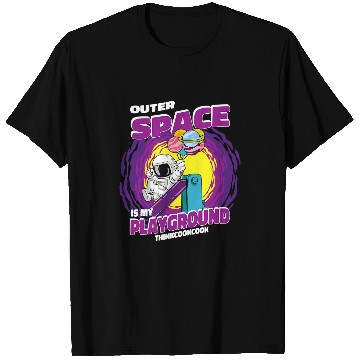 Discover Astronaut Job Outerspace Is My Playground Space Astronaut T-Shirts