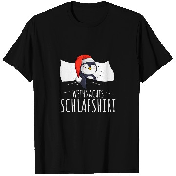 Discover Penguin Pet Official Christmas Sleep T-Shirts