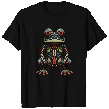 Discover Frog Pet Haida Totem Art Native American Indigenous Tribal T-Shirts