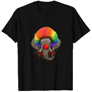 Discover Elephant Mammal Clown Wildlife Elephant Safari Animal Circus 135 T-Shirts