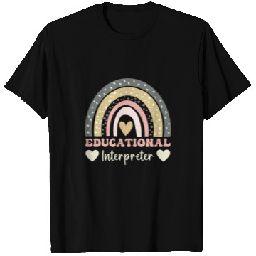 Discover Rainbow Appreciation Back To School Educational Interpreter T-Shirts