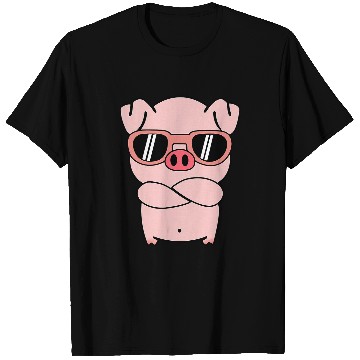 Discover Pig Pet Face Gift For Pig Lover 03 T-Shirts
