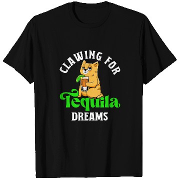 Discover Funny Tequila Drinking Cat Lover Salt Lime Bartender Drink 26 T-Shirts