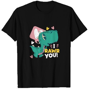 Discover Dinosaur Pet I Rawr You Cute Dinosaur For Kids T-Shirts