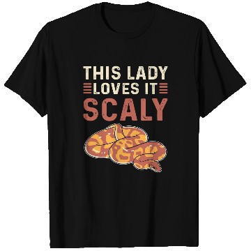 Discover Python Pet This Lady Loves It Scaly Royal Python Banana Ball Python T-Shirts