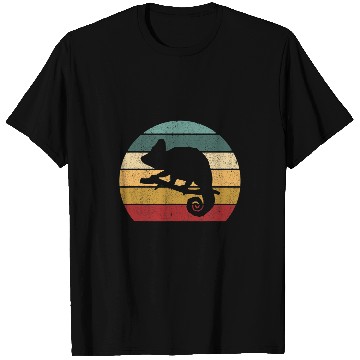 Discover Chameleon Pet vintages Design T-Shirts