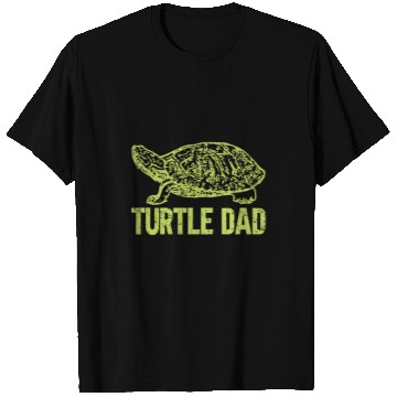 Discover Turtle Pet Mens Turtle Dad Box Turtle Daddy Tortoise Lover Fathers Day T-Shirts