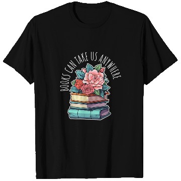 Discover Book Fun Can Take Us Anywhere Reading Romance Thriller 0 T-Shirts