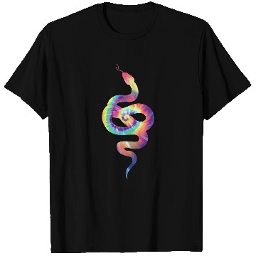 Discover Snake Pet Batik Dye Snake T-Shirts