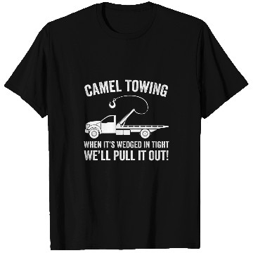 Discover Camel Towing Tow Truck Wrecker Operator Driver For Men Dad T-Shirts