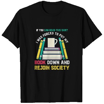 Discover Book Fun Funny Bookworm Librarian Book Nerd Literature Book Reading T-Shirts