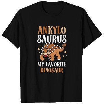 Discover Dinosaur Pet Ankylosaurus My Favorite Dinosaur Lover Future Paleontology T-Shirts