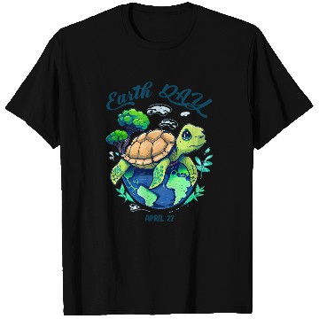 Discover Turtle Pet Earth Day Restore Earth Sea Turtle Art Save the Planet 9 T-Shirts