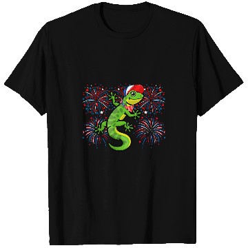 Discover Gecko Pet 4th Of July American Flag Fireworks Costume Animal T-Shirts