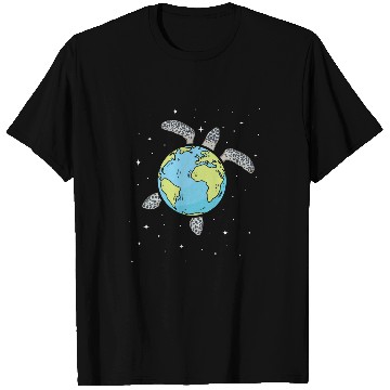 Discover Turtle Pet Earth Sea Turtle Earth Day Turtle Planet T-Shirts