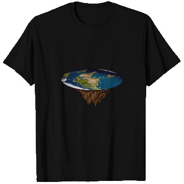 Discover Flat Earth Society 2Flat Earth Map Model Globe T-Shirts