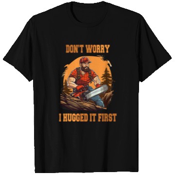 Discover Proud Forest Logger Woodworker Chainsaw Lumberjack T-Shirts