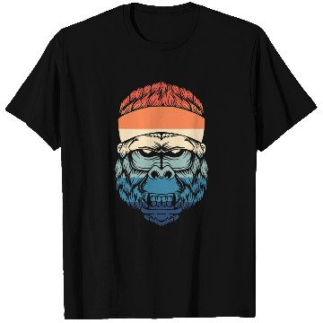 Discover Gorilla Pet Retro Gorilla Ape Monkey T-Shirts