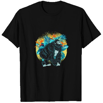 Discover Gorilla Pet Tropical Exotic Monkey Lover Ape Rainforest Animal Gorilla T-Shirts
