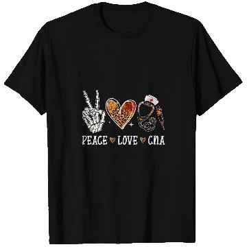 Discover nurses Job Peace Love CNA Halloween nurses Certified Nursing Assistant 13 T-Shirts