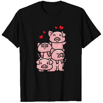 Discover Pig Pet farmer pig farmer piglet T-Shirts