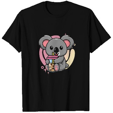 Discover Koala Pet Kawaii Koala Bubble Tea Boba Tea Cute Koala T-Shirts