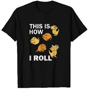 Discover Bearded Dragon Pet This is how i roll Bearded Dragon Love for Tiny Dragon Beard T-Shirts