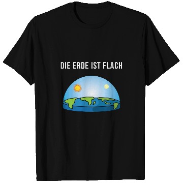 Discover The Earth Is Flat 2Flat Earth Society Flat Earth Model T-Shirts
