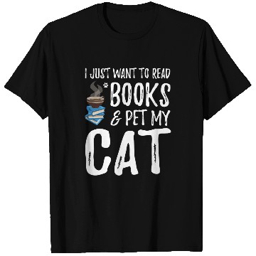 Discover Book Fun Cat Lover Book Funny Cat Mom T-Shirts