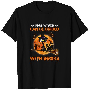 Discover Book Fun Blood Moon This Witch Can Be Bribed With T-Shirts
