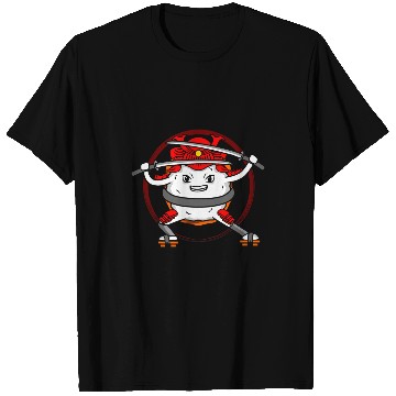 Discover Cute Japanese Samurai vintages Samurai Cat Geisha Art Graphic T-Shirts