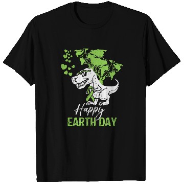 Discover Dinosaur Pet T rexs EarthDay Green Funny Environment Protection T-Shirts
