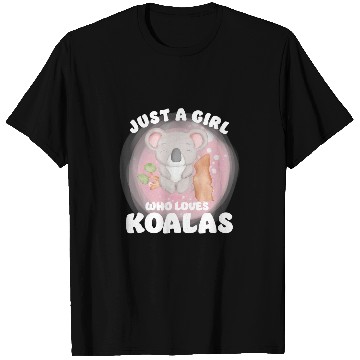 Discover Koala Pet Just a Girl Who Loves Koalas 9 T-Shirts