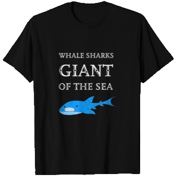 Discover Shark Pet Giant Whale Sharks Marine Life T-Shirts