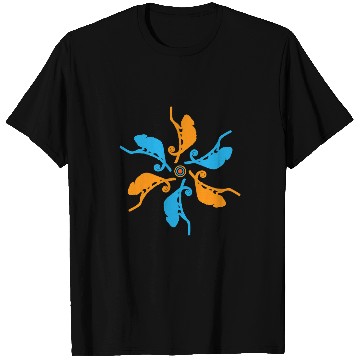 Discover Chameleon Pet Animal Mandala Pattern 1 T-Shirts