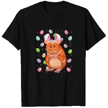 Discover Hamster Pet Bunny Easter Egg Lover Funny Hamster Easter Sunday T-Shirts