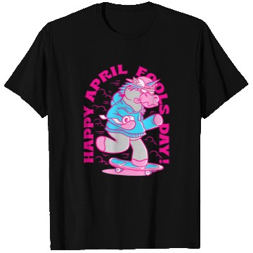 Discover Unicorn Pet happy April Fools Day unicorn funny T-Shirts